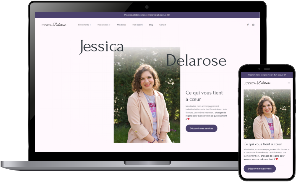 Mockup Jessica Delarose