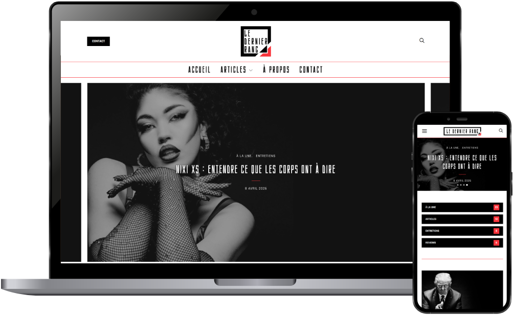 Mockup Le Dernier Rang